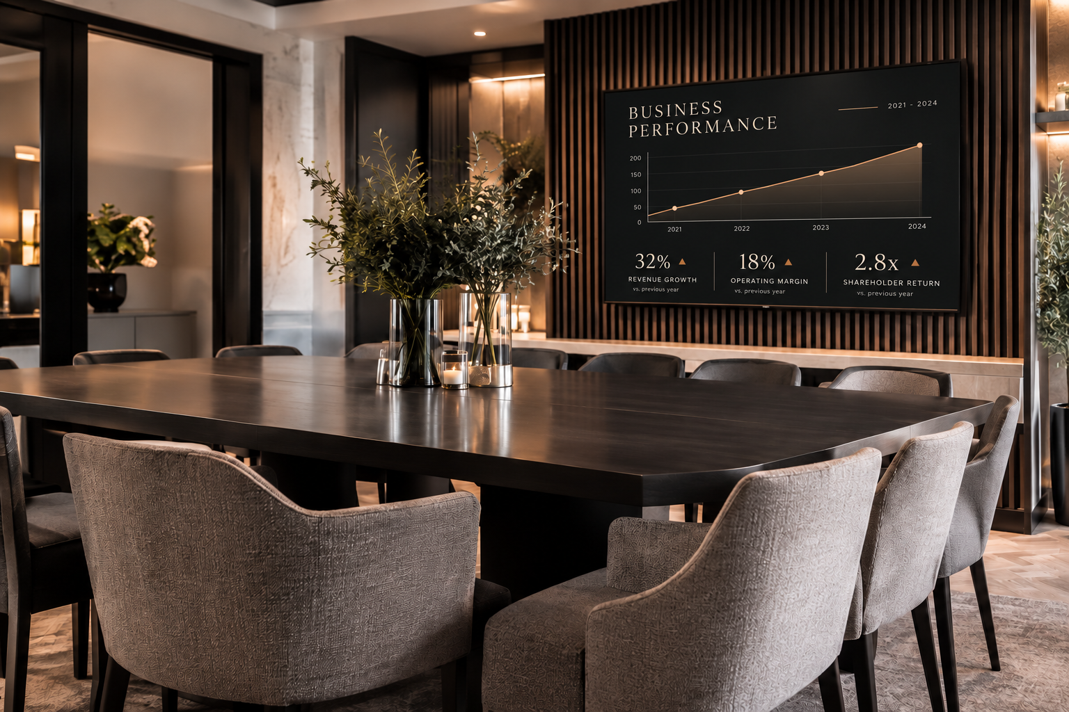 Luxury commercial office interior