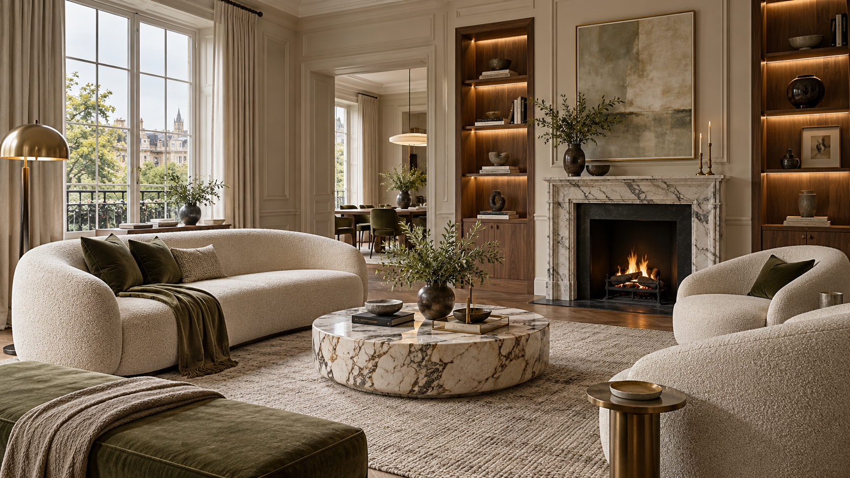 Luxury private residence interior